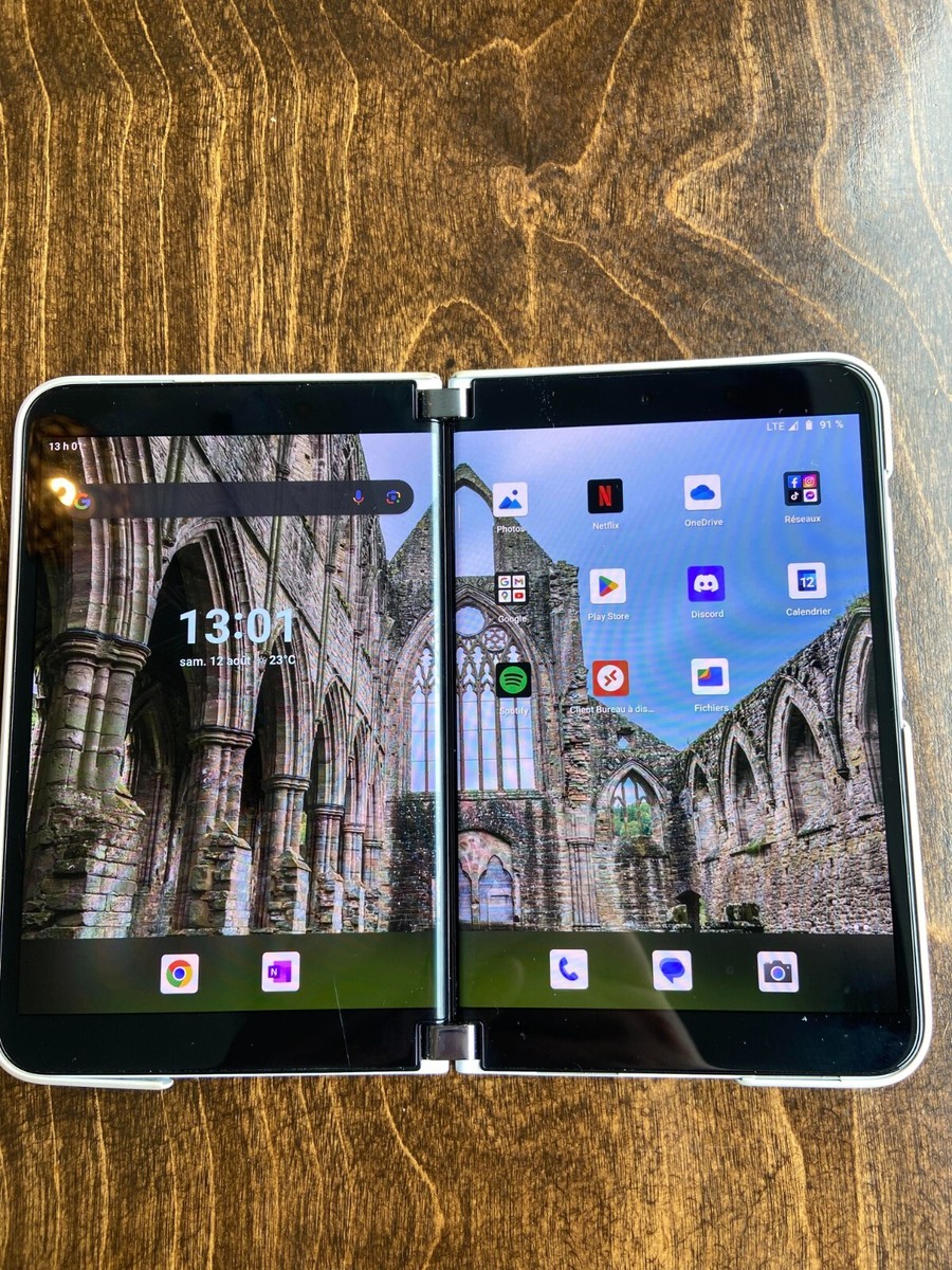 スマートフォン本体 Microsoft Surface Duo 128GB Glacier Buy Microsoft Surface Duo - 128 GB - Glacier (Unlocked) online | eBay