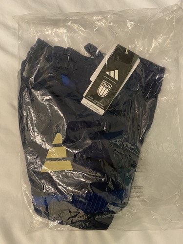 Pantaloni tuta allenamento tuta fondo Adidas Nazionale Italia NUOVI - Foto 6 di 7