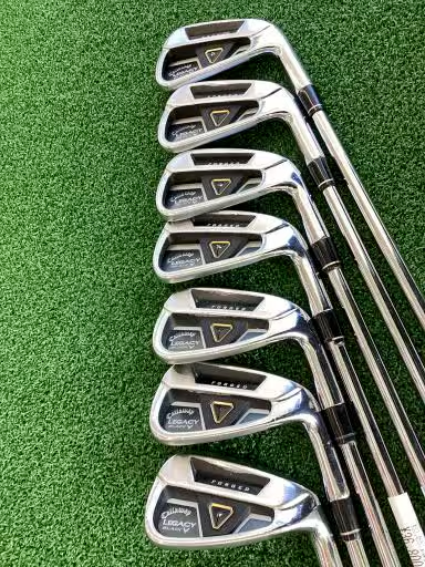 Callaway コレクション 4~P S200 2013 CALLAWAY Legacy Black 4-PW 7pc GS95 S200 IRON SET Golf Club