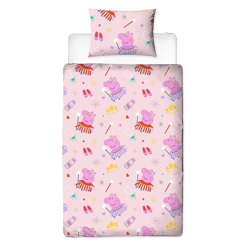Peppa Pig Single Duvet Cover Set Magic 