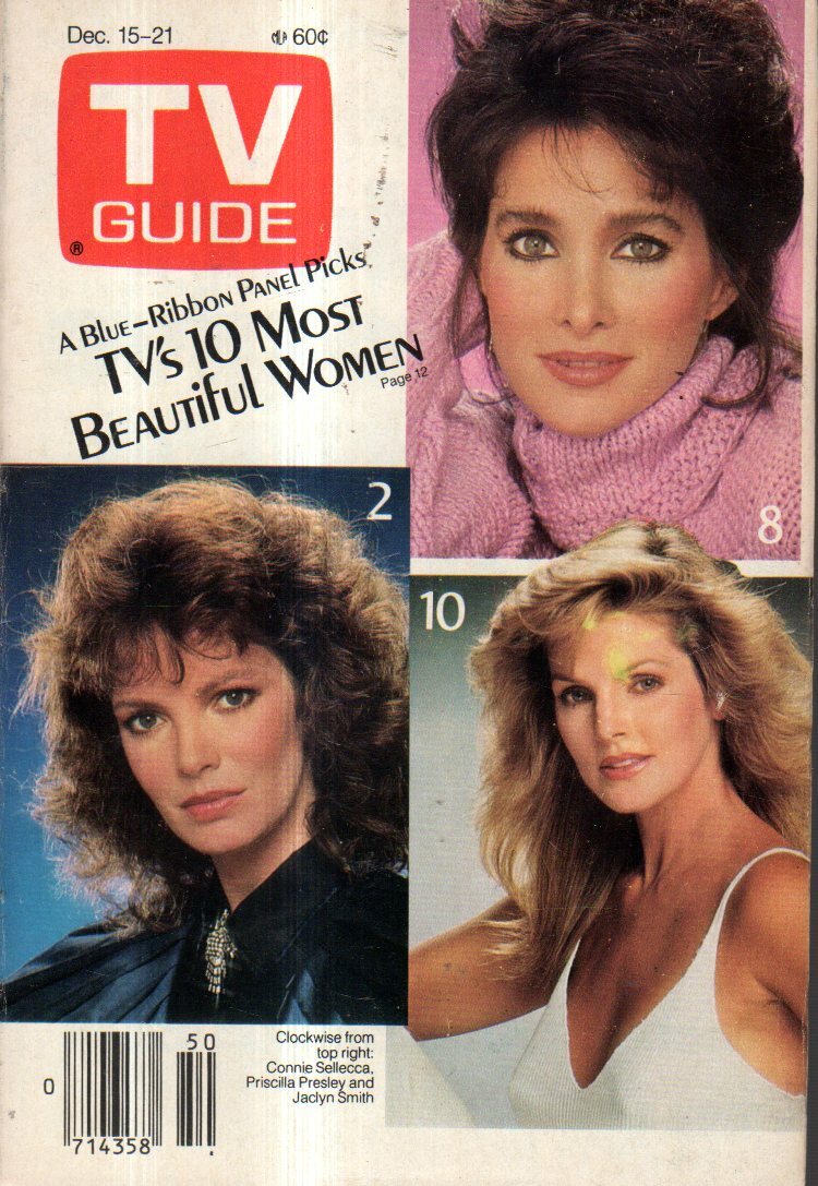 1984 TV Guide December 15-Most Beautiful women;George C. Scott