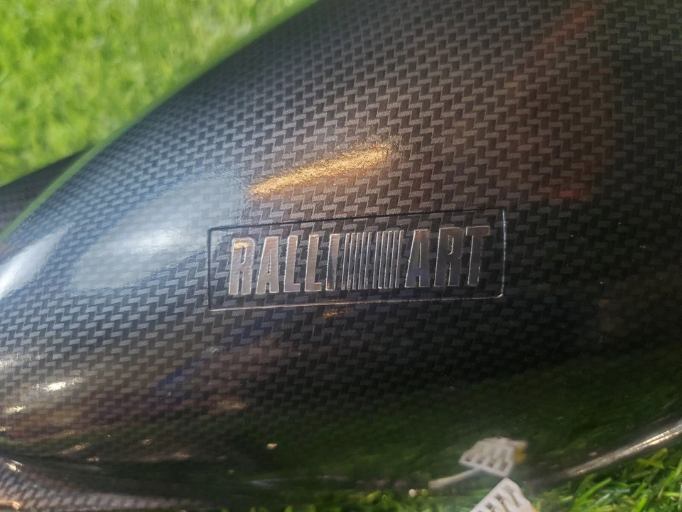 ESPEJOS RETROVISORES LATERALES CARBONO RALLIART MITSUBISHI LANCER EVOLUTION EVO 7 8 9 CT9 Foto 3 de 4