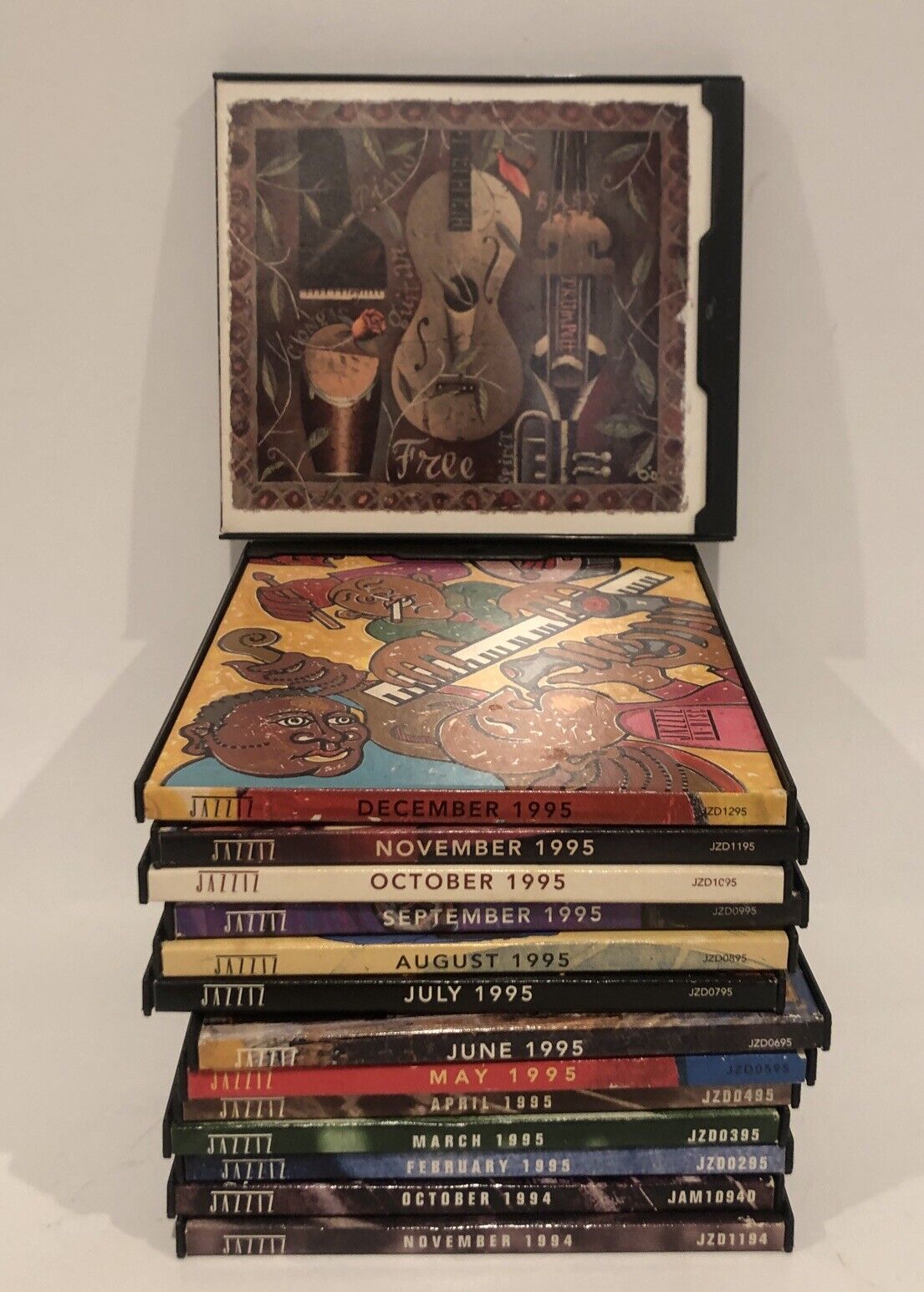 Mixed Lot 14  CD JAZZ MAGAZINE SAMPLERS 1994 1995, 1996