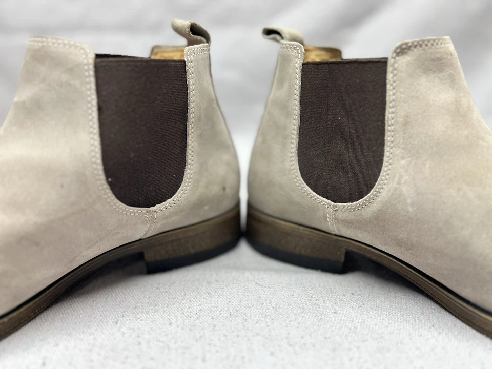 Fly London Wate Womens Boots US 8.5 Taupe Suede Ankle Slip On Boho - Image 3 of 4