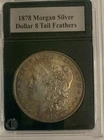 1878-P MORGAN SILVER DOLLAR :: 8 TAIL FEATHERS ::