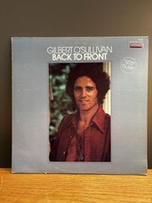 Back to Front by Gilbert O&rsquo;Sullivan Vinyl Record