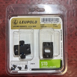 Leupold STD Ruger American Rifle 2 Piece Base Matte Black 171903 NEW