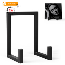 Vinyl Record Stand Holder, Metal Storage Display, Holder