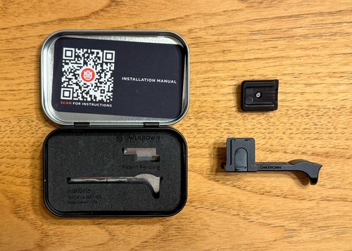 Owlkrown Hotgrip For Leica Q3 / Q3 43. USA Seller