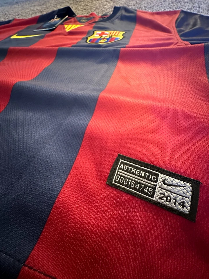 New FC Barcelona 2014/15 Home Jersey S/M/L - Image 2 of 4