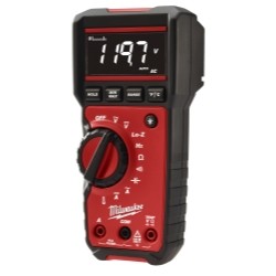 Milwaukee 2217-20 True RMS Digital Multimeter 600V AC/DC