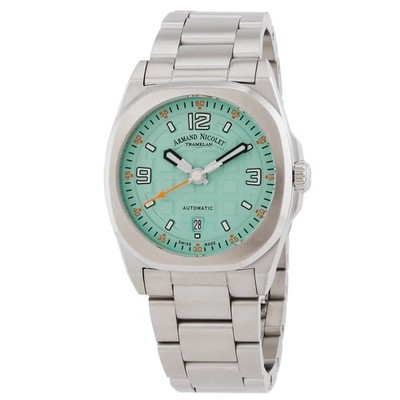 Armand Nicolet JH9 Automatic Aqua Blue Dial Men's Watch A660HAA-ZO-MA4680A