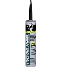 Professional Black Polyurethane Construction Adhesive & Sealant - 10.1 Oz