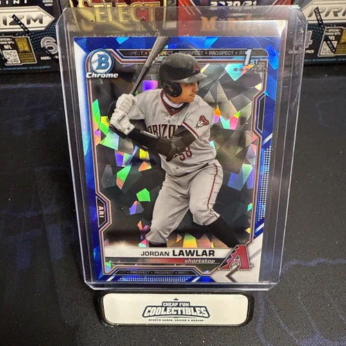 2021 Bowman Chrome Draft Sapphire Edition - Jordan Lawlar #BDC-194 (RC)