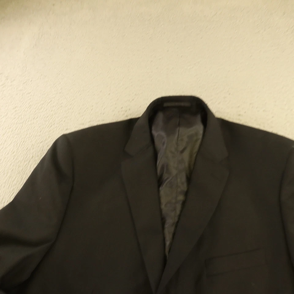 Chaqueta Giorgio Fiorelli 2XL 2XLT 50L Abrigo Deportivo Blazer Sarga Poliéster Negro Foto 2 de 4