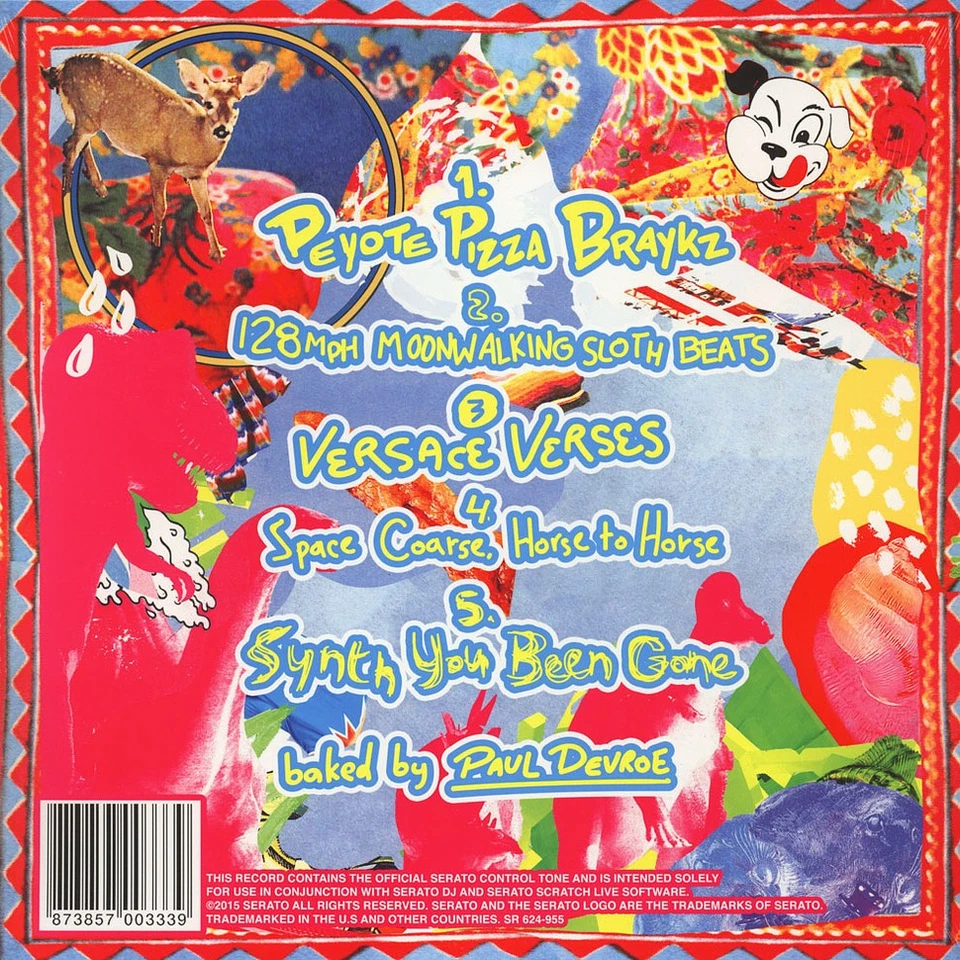 Mad Decent x Thump x Serato - Mad Decent x Thump Control Vinyl Orange - Image 3 of 4