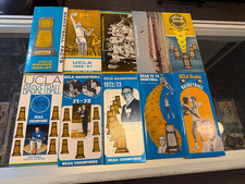 1965-85 UCLA 20 NM MEDIA GUIDE LOT JOHN WOODEN LEW ALCINDOR