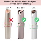 Replacement Heads Blades Generation 2 for Flawless Facial Hair Remover Gen 2 New