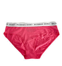 Victoria's Secret Logo Cotton Hiphugger Panty Pink