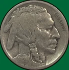 1921 Buffalo Nickel Fine F Coin #39637