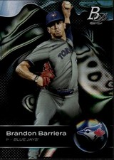 2023 Bowman Platinum Top Prospects #TOP-66 Brandon Barriera Toronto Blue Jays