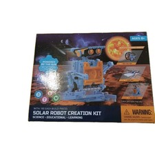 Solar Robot Creation Kit 190 Pieces Powered By Sun, No Batteries Educational