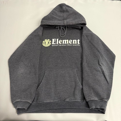 Element Wind Water Fire Earth Hoodie Mens Large Skate