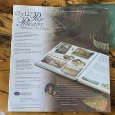 Creative Memories 12x12 Page Protectors Pack Of 15 NEW Old Stock Scrap Booking