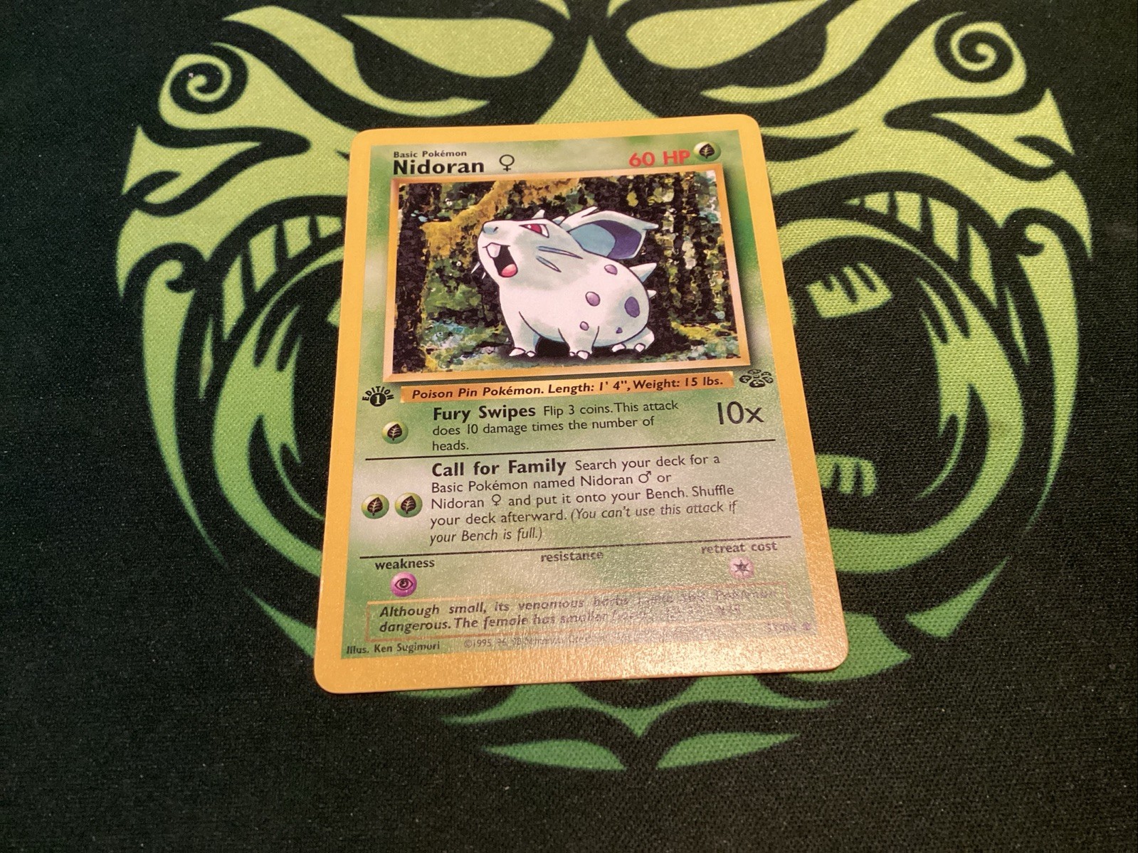 1999 Nidoran Pokémon TCG Jungle First 1st Edition 57/64 NM Pomemon📈🔥