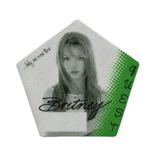Britney Spears 1999 Baby One More Time Concert Tour Guest Backstage Pass