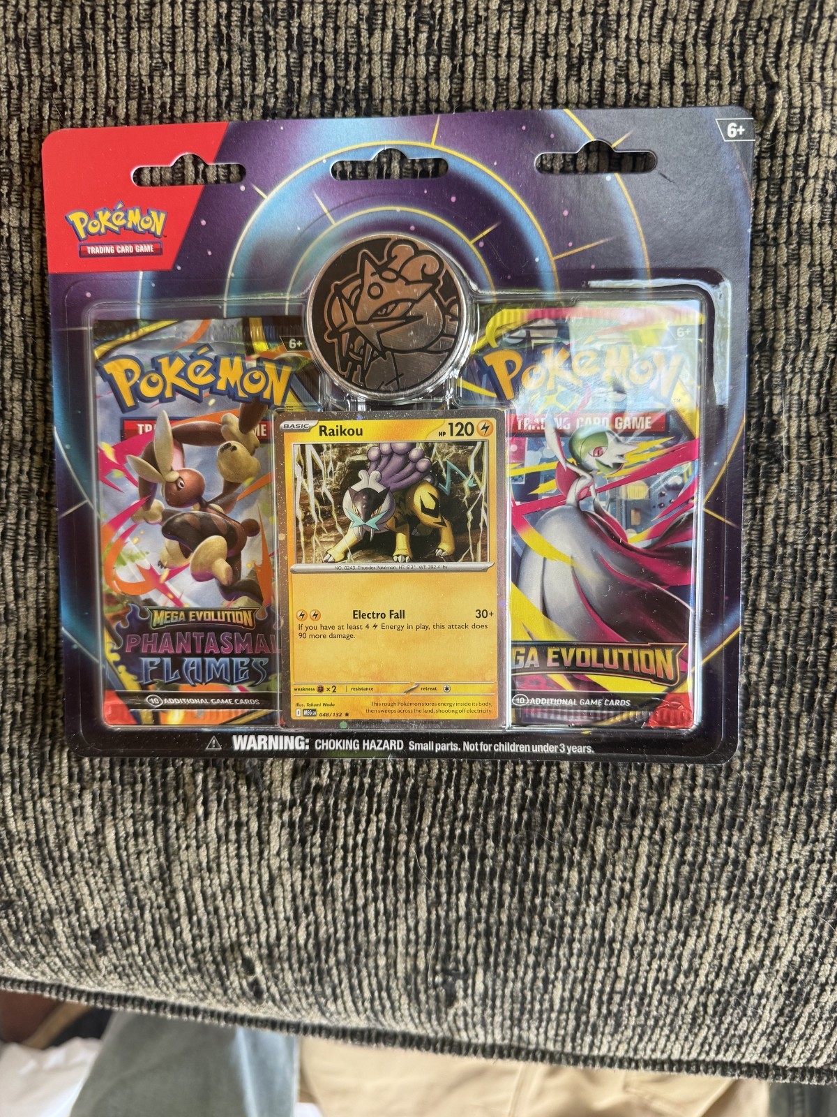 Pokémon TCG 2 Pack Blister [Raikou] (3-tab)