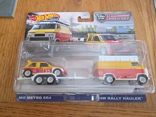 Hot Wheels Premium Car Culture Team Transport MG Metro 6R4 HW Rally Hauler