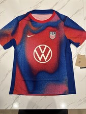 New Mens Nike USMNT 2024 Academy Pro Pre-Match Top Size Medium M USA FJ2734-101