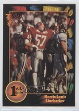 1991 Wild Card Draft Mo Lewis #39 Rookie RC 0t3. rookie card picture