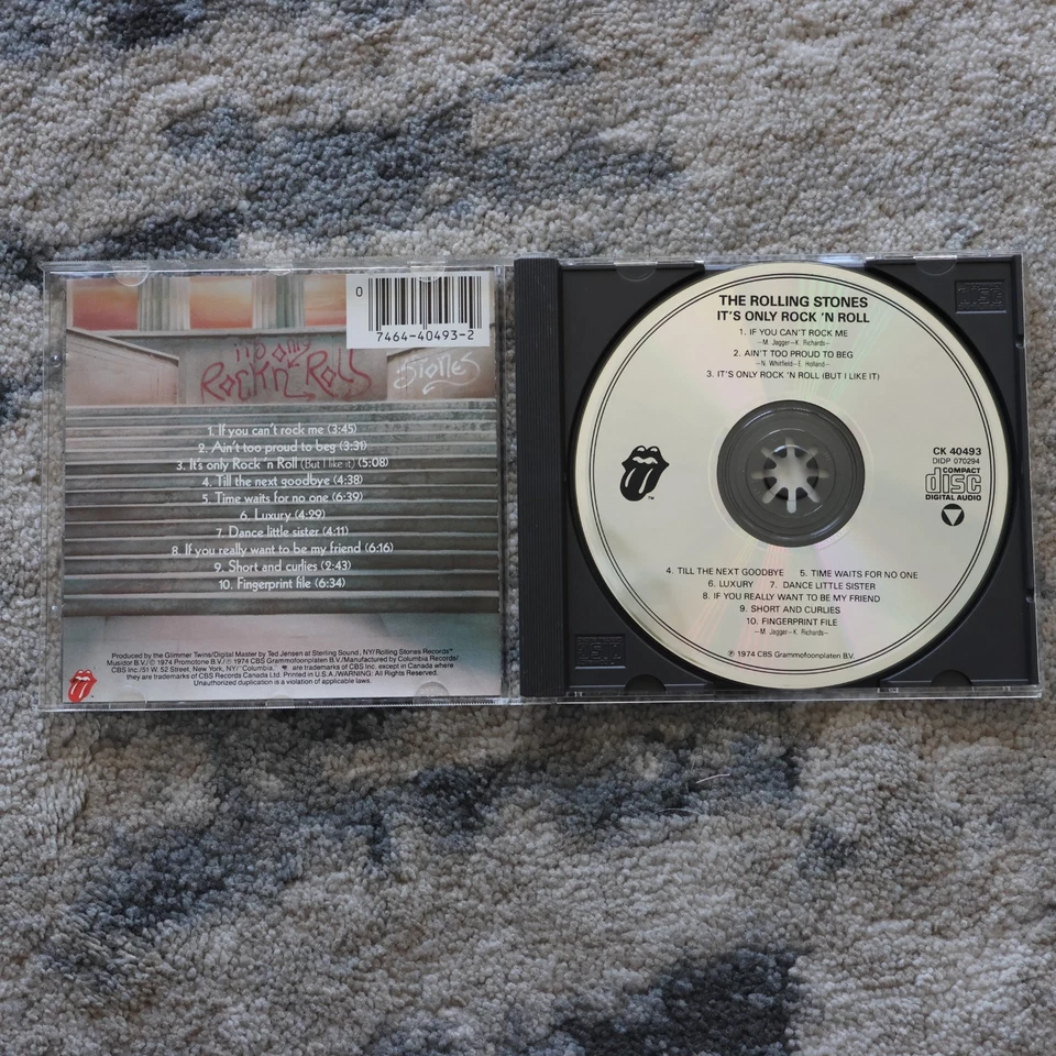 The Rolling Stones - It's Only Rock 'N Roll -  Like New US CD - FREE shipping! — 第 3/3 张图片