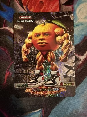 U Din Din din Du Italian Brainrot 1st Edition Trading Cards