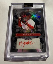 Nick Yorke Red Auto 2024 Wild Card 5 Card Draw Stacked Deck Jack of Spades 1/1