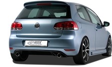RDX Racedesign Heckansatz für VW Golf 6 Limo Diffusor Spoiler Stoßstange
