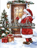 Malbuch Weihnachten Erwachsene 50 Motive Entspannung Festlich Weihnachten