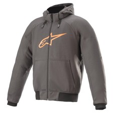 Alpinestars 4044-2166-09 Chrome Sport Hoodie 3XL Gray