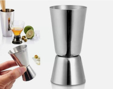 Measure Cup 25ml/50ml Jigger Single Double Shot Short Drink Spirit Cocktail Cup