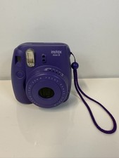 Fujifilm Instax Mini 8 Instant Film Camera Purple - Tested Works No Case or Film