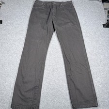 Wrangler Cowboy Cut Mens Black Straight Leg Denim Jeans 1013MWZWK 36x34