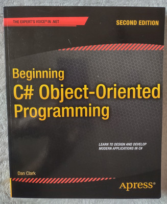 Beginning C# Object-Oriented Programming; E- 9781430249351, Dan Clark, paperback