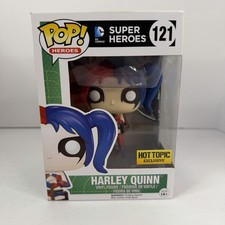 Funko Pop! Figura Vinilo Harley Quinn Heroes 121 Hot Topic Exclusiva