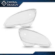 Pair Clear Headlight Lamp Lens Cover For 2008-2011 Mercedes Benz C Class W204 US