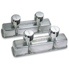 Moroso 68380 Valve Covers Sbc Cast 2 Breathers