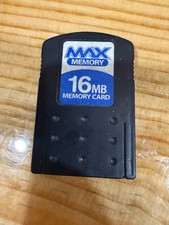 PS2 Memory Card Datel Max Memory 16MB Tested ...