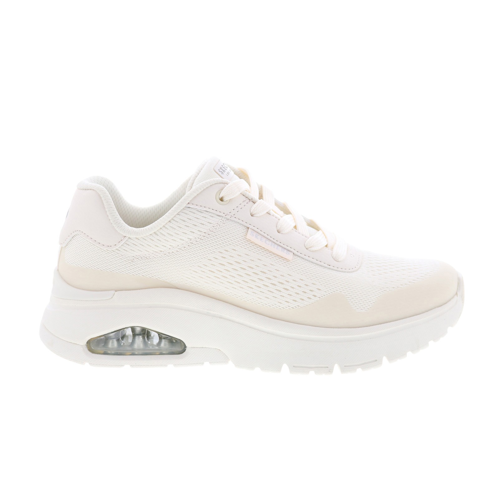 Skechers UNO Flex - Spring On Air Womens Beige Lifestyle Sneakers Shoes
