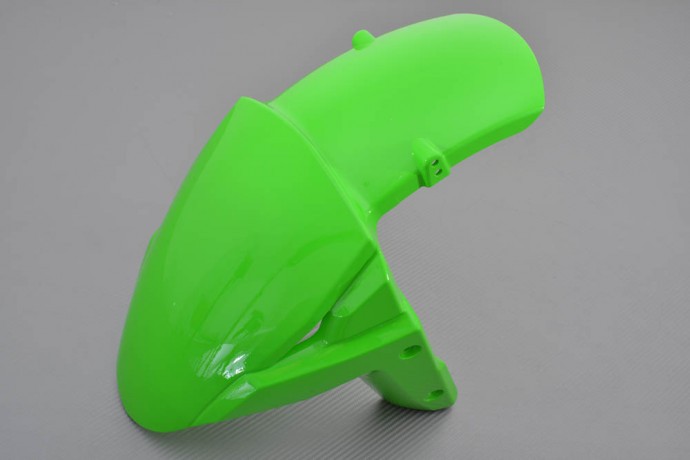Garde boue avant vert Kawa de finition premium pour la supersport ZX6R